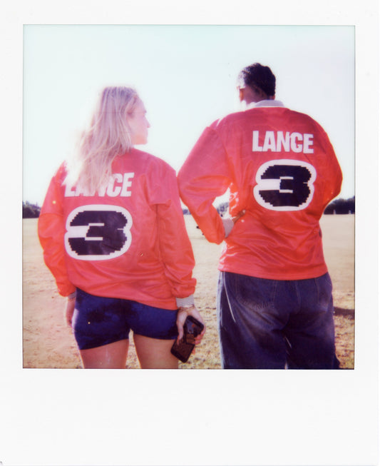 3 LANCE FC VINTAGE NIKE JERSEY (RED)