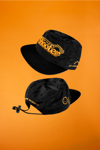 Nylon Cord Lock Black/Yellow Cap