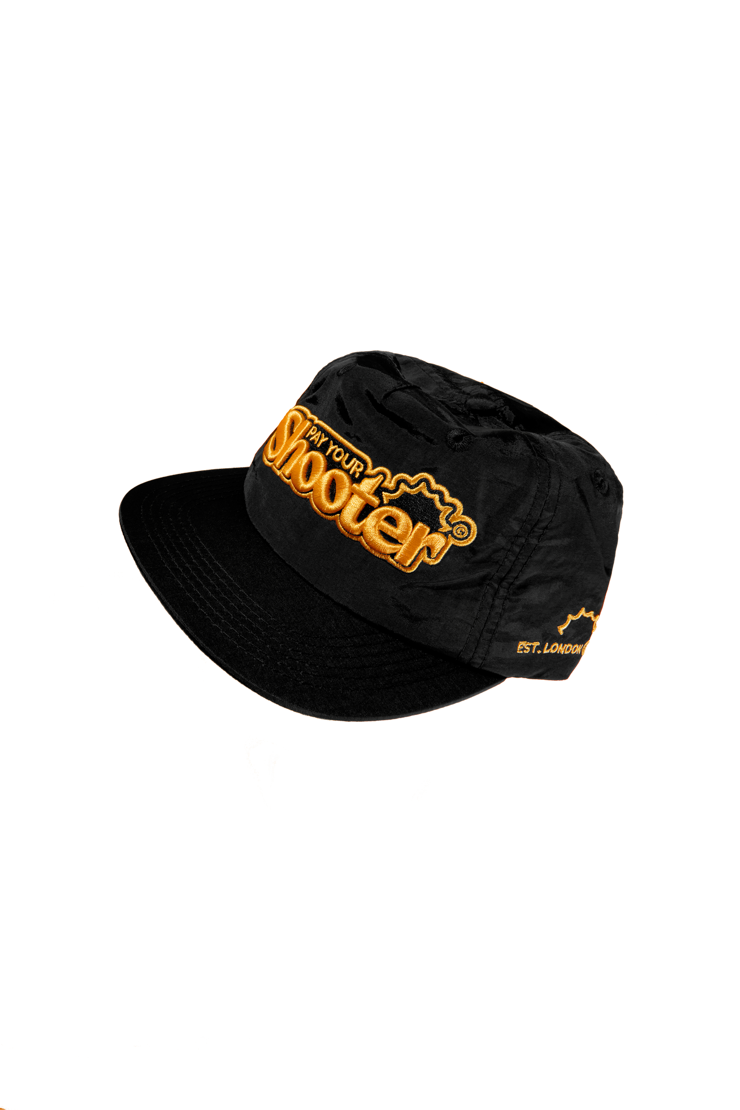 Nylon Cord Lock Black/Yellow Cap